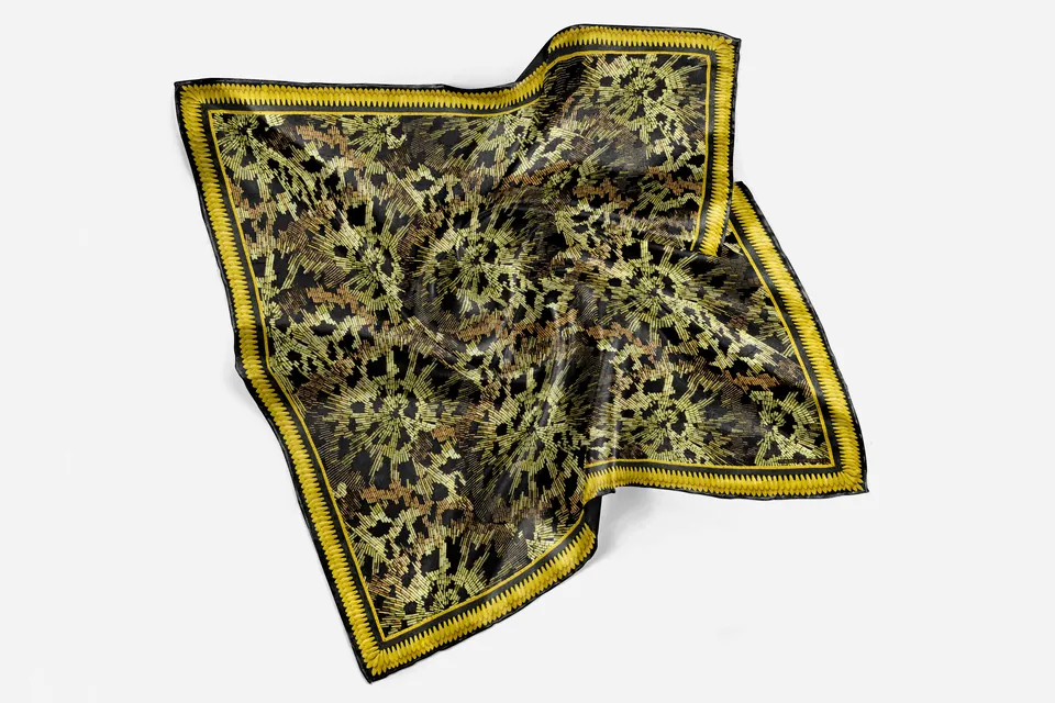 Forest of Chintz: Digital print on silk, archive image 8