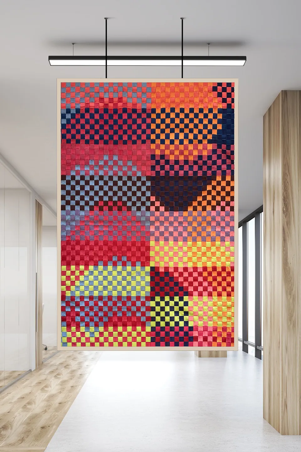 Quicksand: Handwoven tapestry, archive image 12