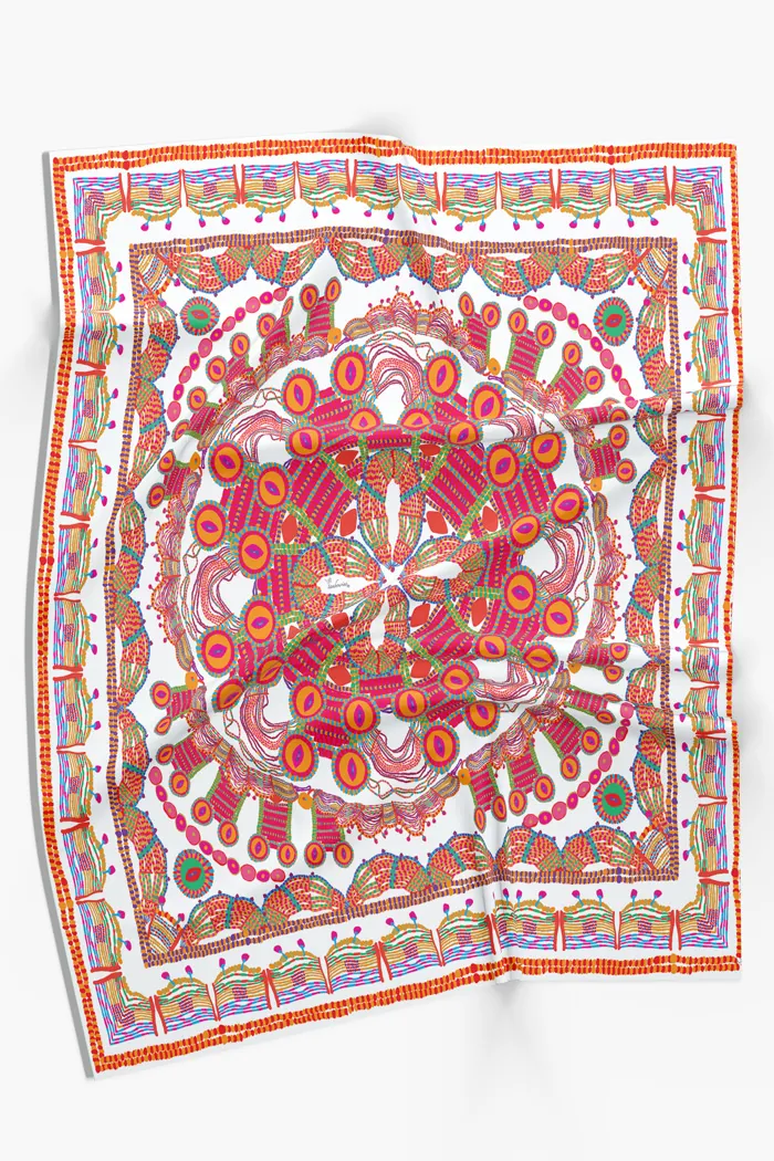 Tambourine: Fashion print, archive image 12