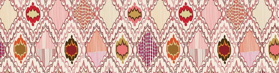 Shosha: Print for textiles and pottery, archive image 2