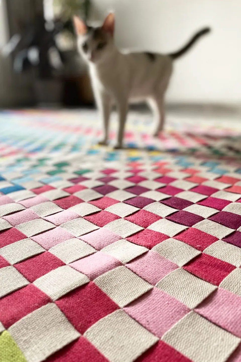 Quicksand: Handwoven tapestry, archive image 7