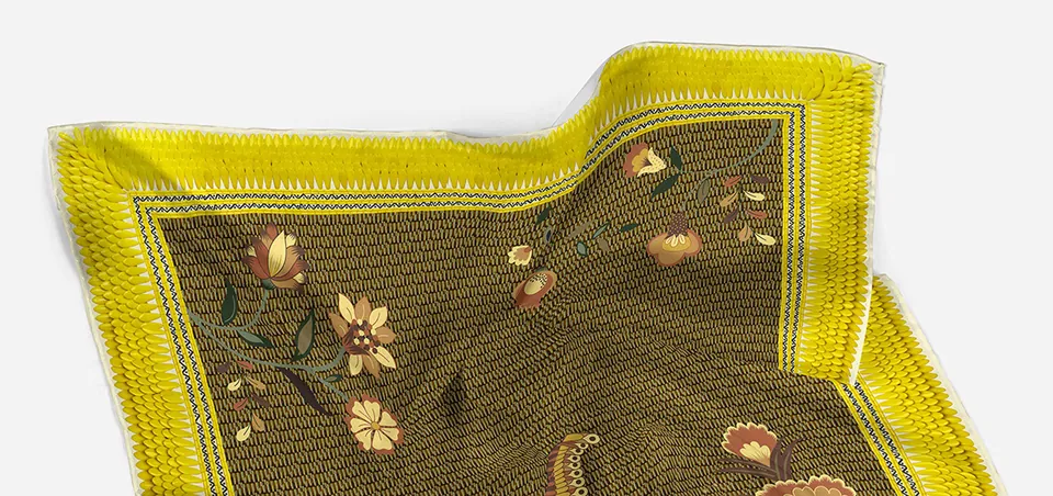 Forest of Chintz: Digital print on silk, archive image 1