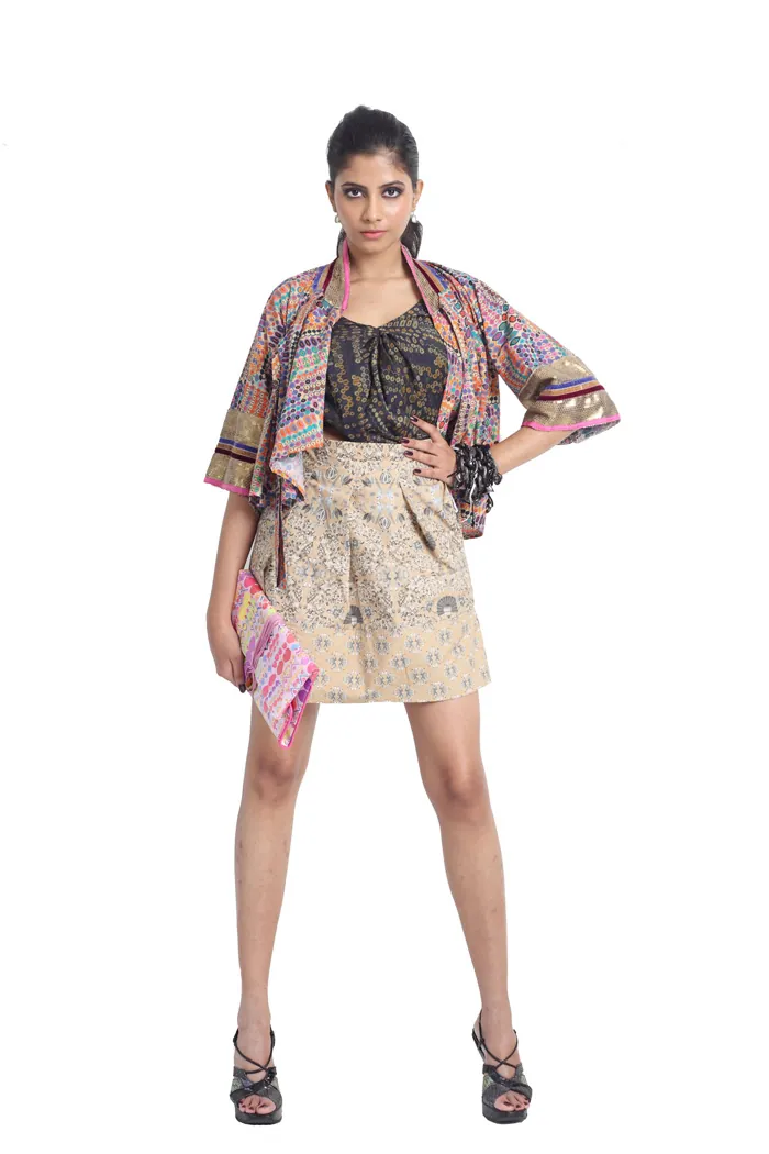 Tambourine: Fashion print, archive image 8
