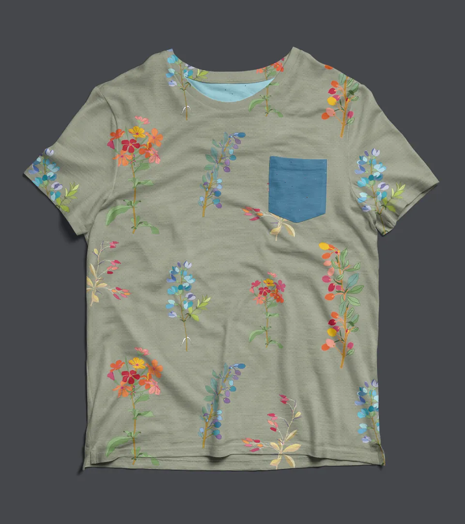 Bridges: Botanical garment print, archive image 7