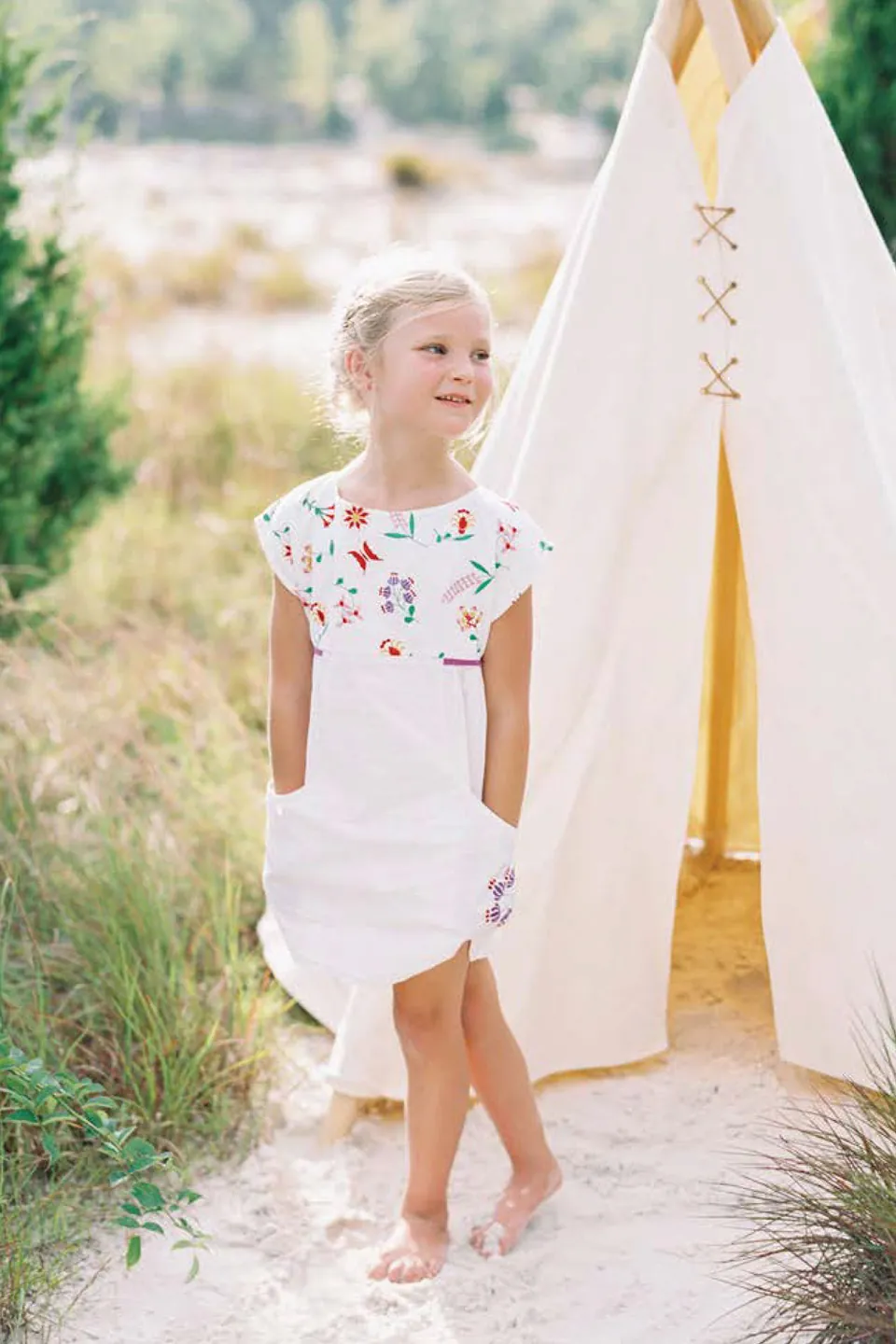 Lali Kids: Block print and embroidery, archive image 2