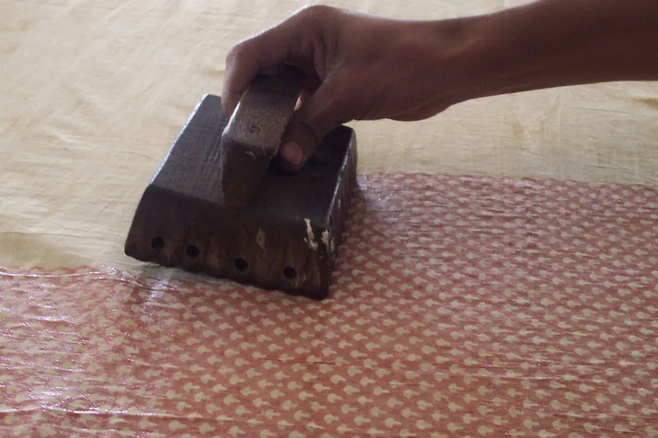 FabIndia: Rajasthani block printing, archive image 11
