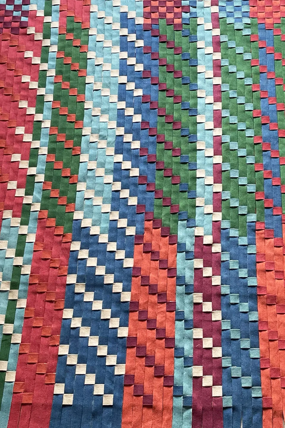 Quicksand: Handwoven tapestry, archive image 9